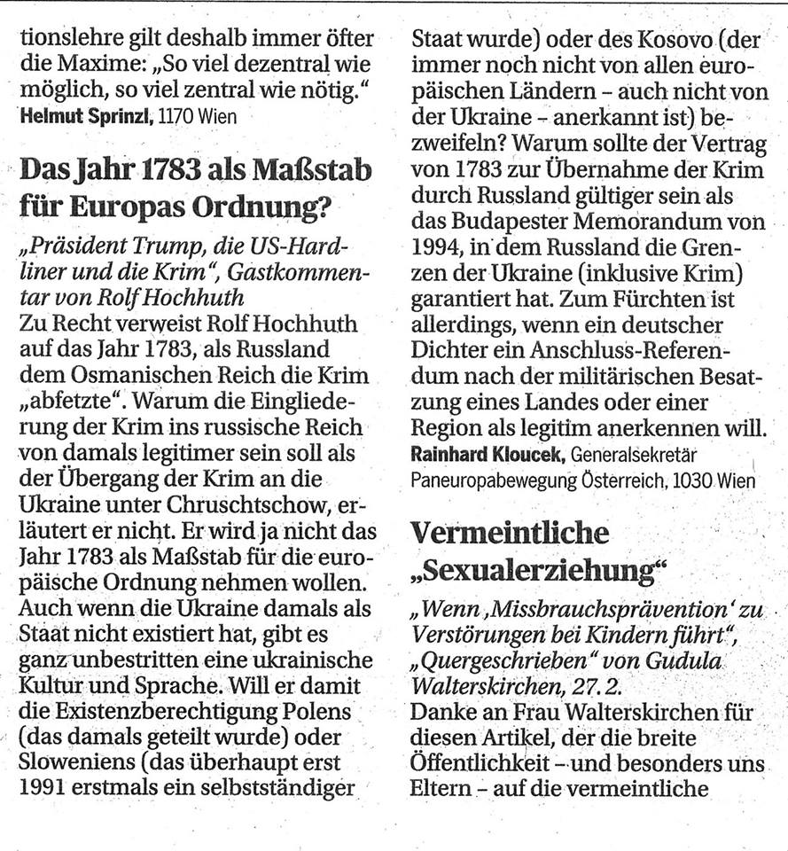 Leserbrief