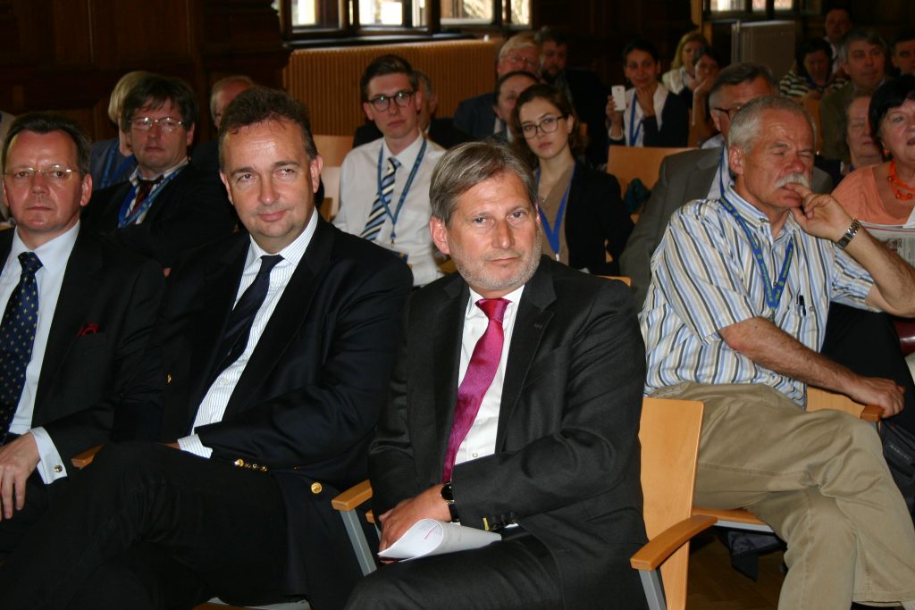 Paneuropa-Symposion 2015: Mit Österreichs EU-Kommissar Johannes Hahn in Wien